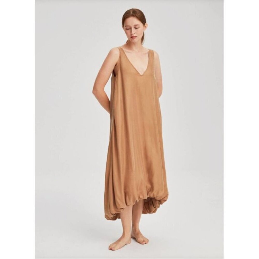 Nap Loungewear Dress M Classic Balloon Bottom Dress Minimalist Quiet Luxury
